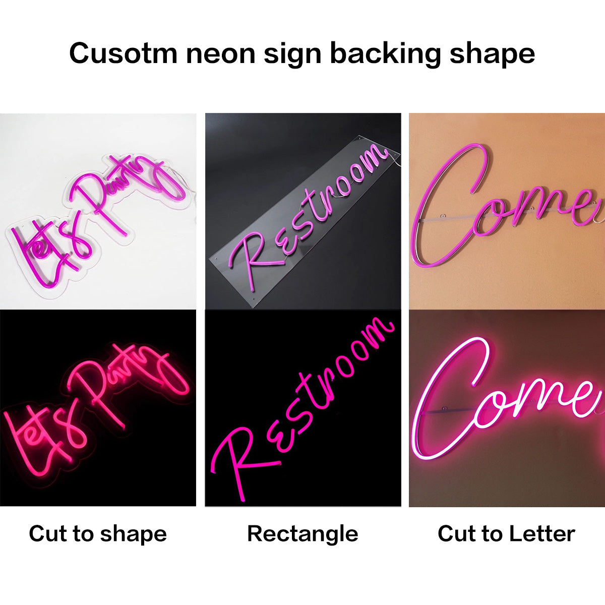 Custom neon sign - Create your own neon sign
