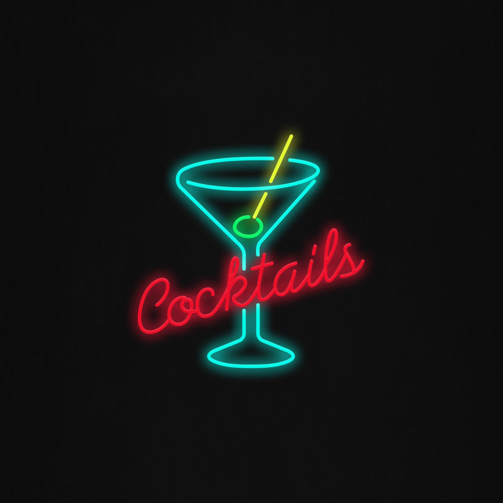 cocktails LED Neon Sign