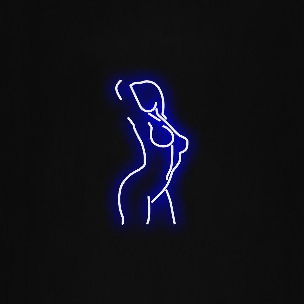 Female pose LED Neon Sign