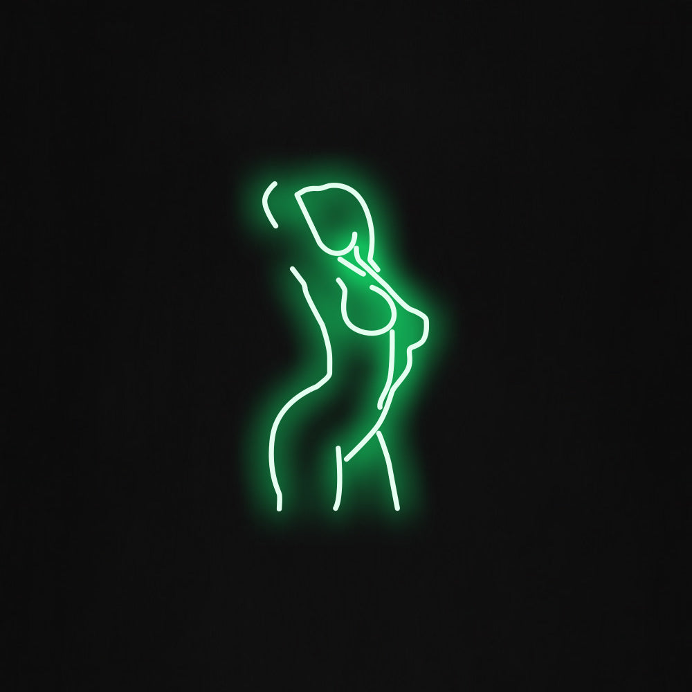 Female pose LED Neon Sign