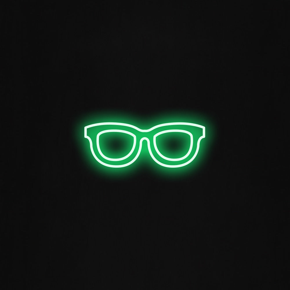 glasses LED Neon Sign