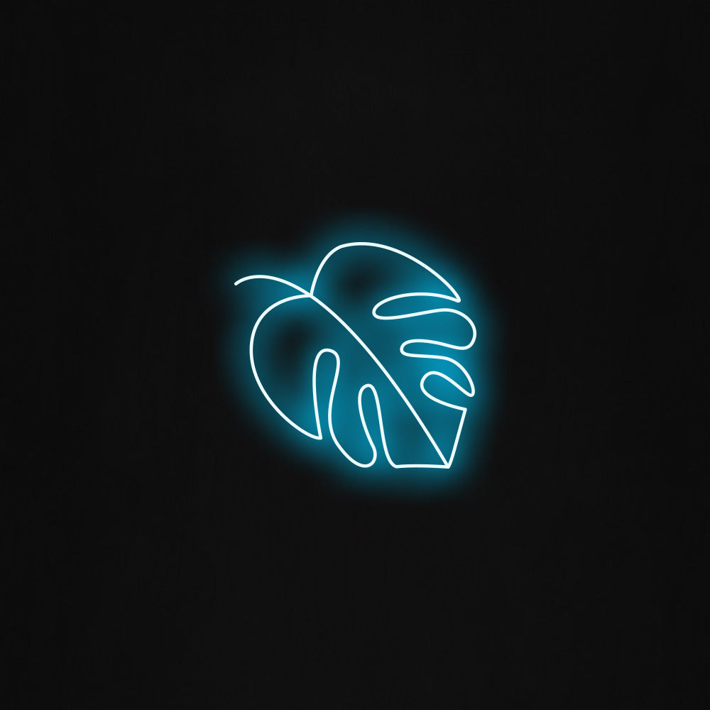 Monstera leaf LED Neon Sign