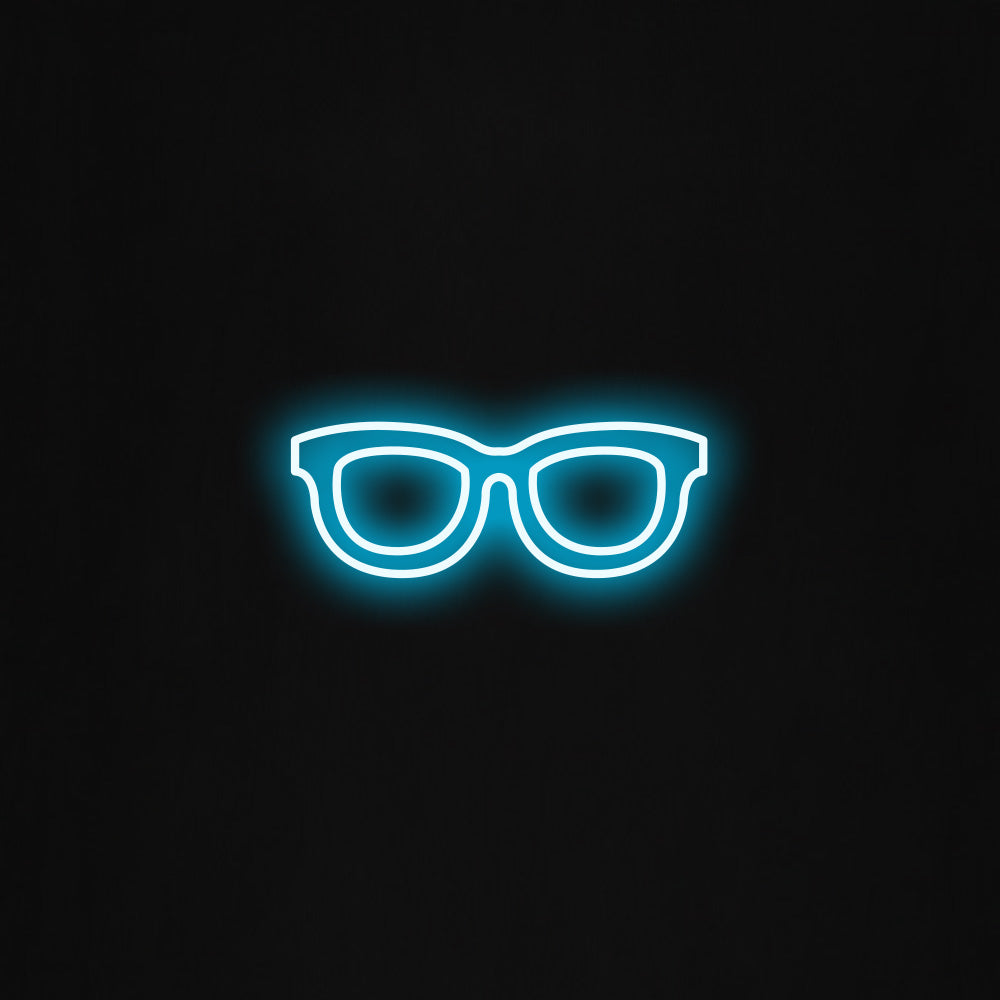glasses LED Neon Sign