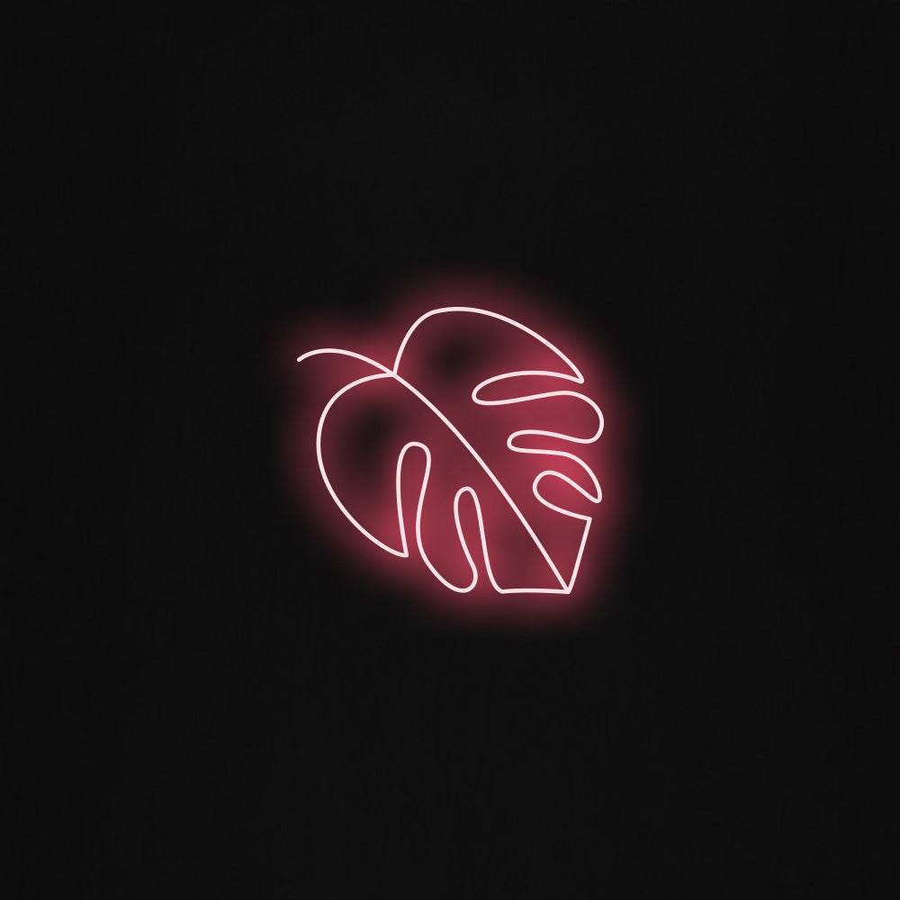 Monstera leaf LED Neon Sign