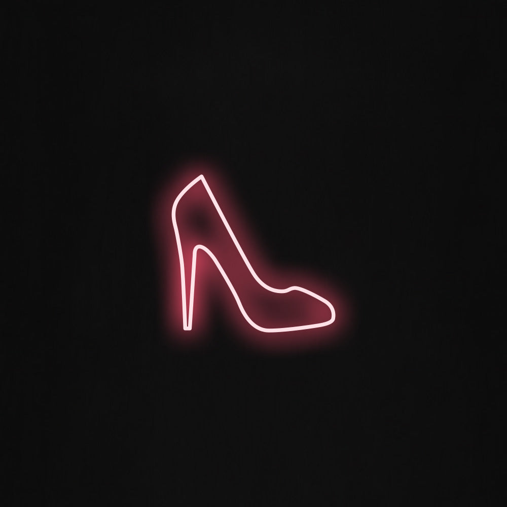 High Heel LED Neon Sign