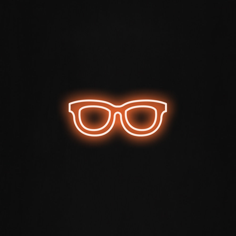 glasses LED Neon Sign