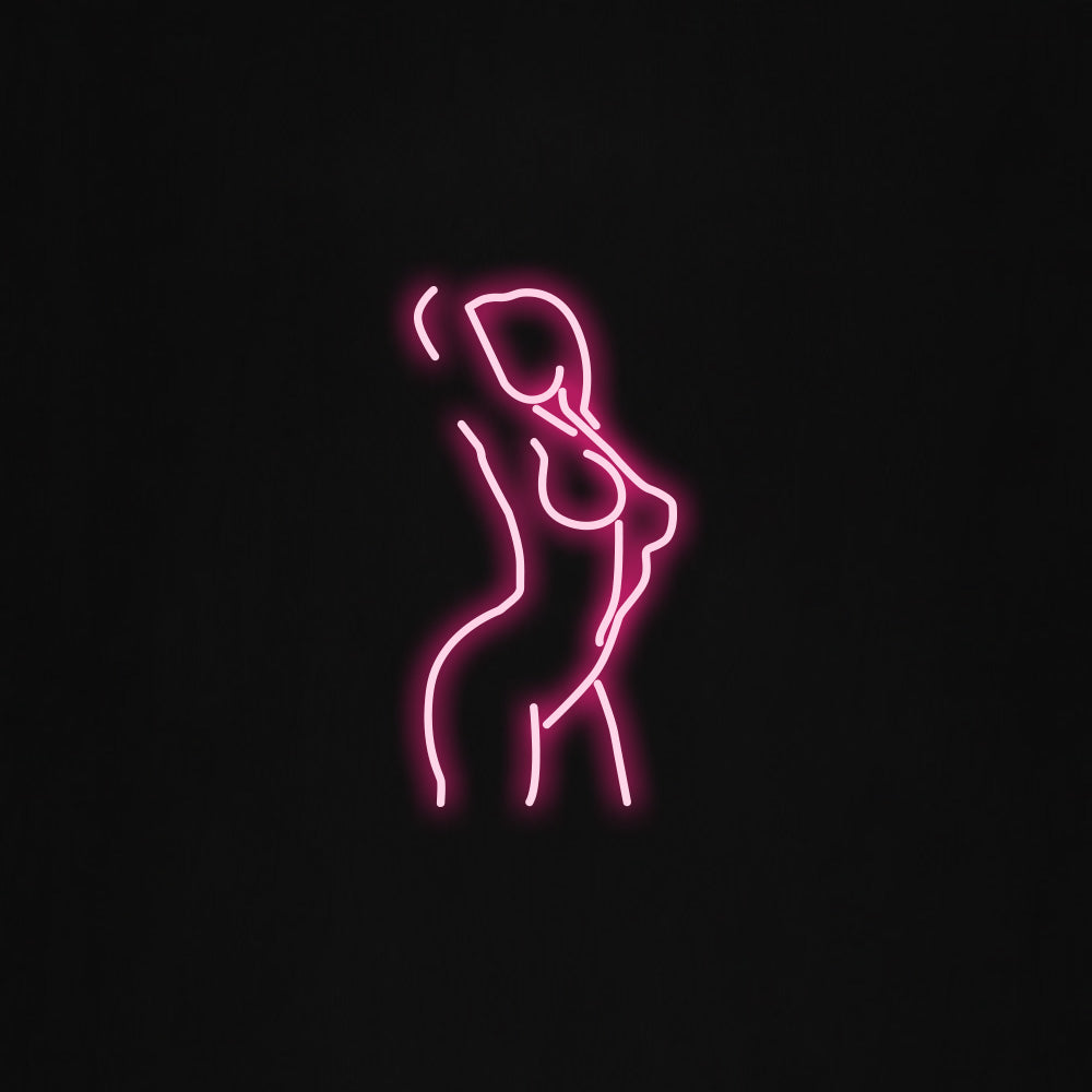 Female pose LED Neon Sign