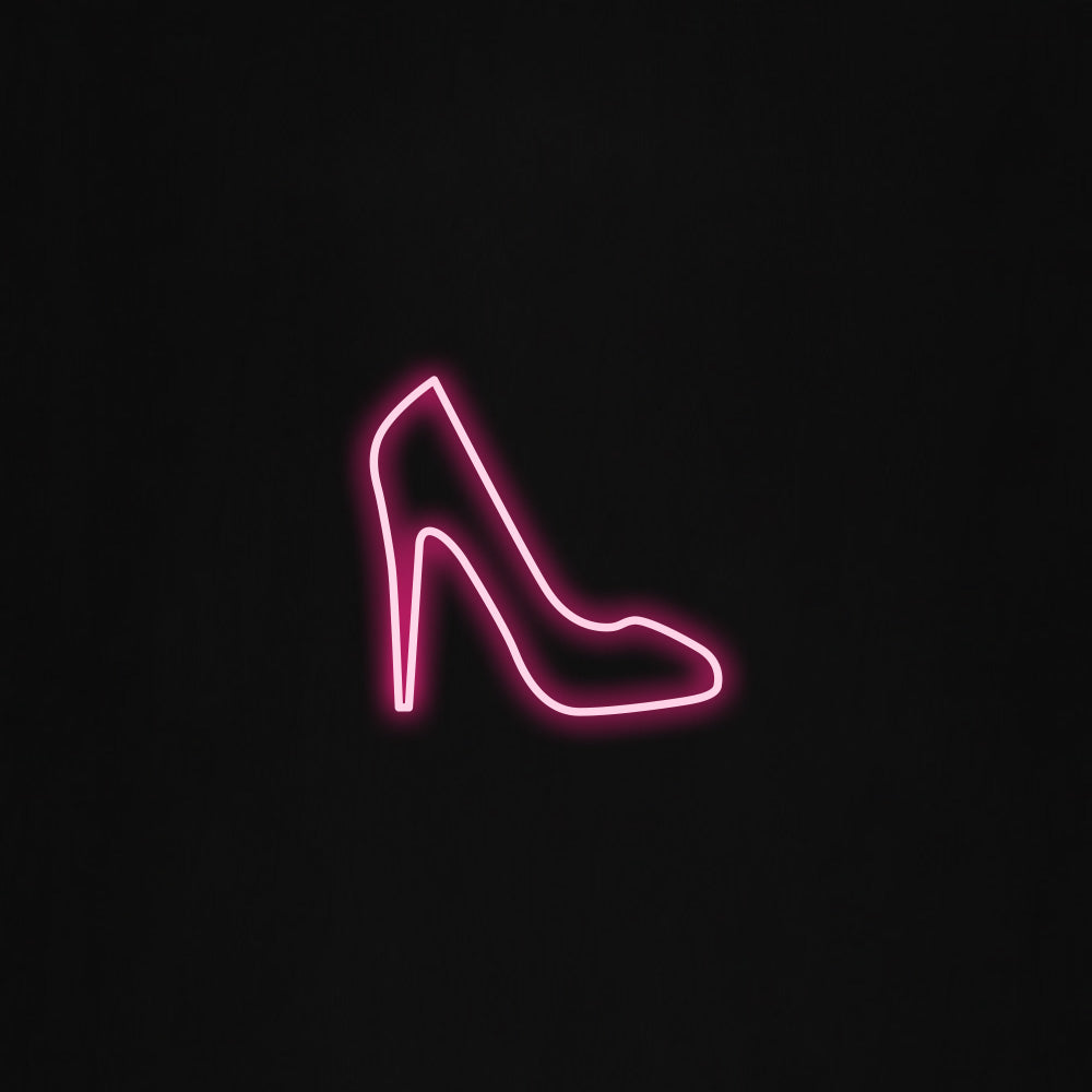 High Heel LED Neon Sign