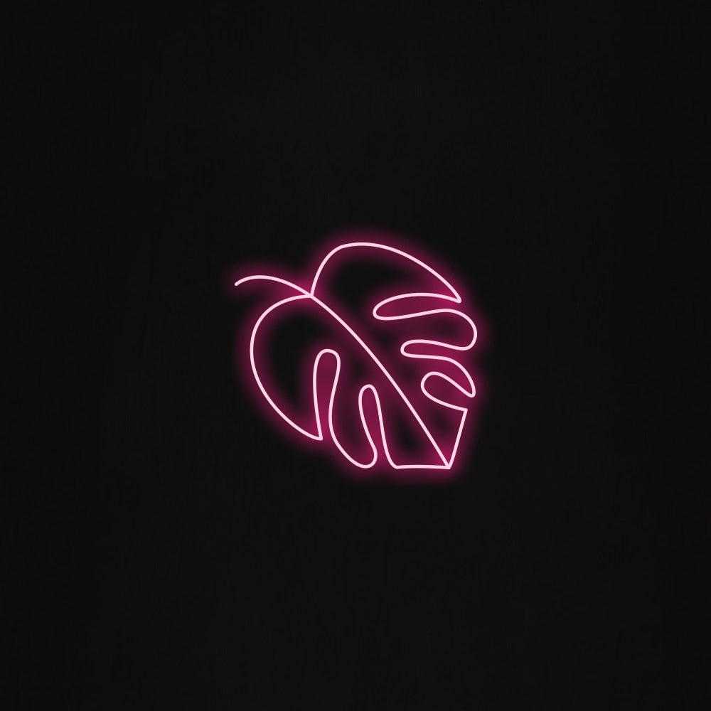 Monstera leaf LED Neon Sign