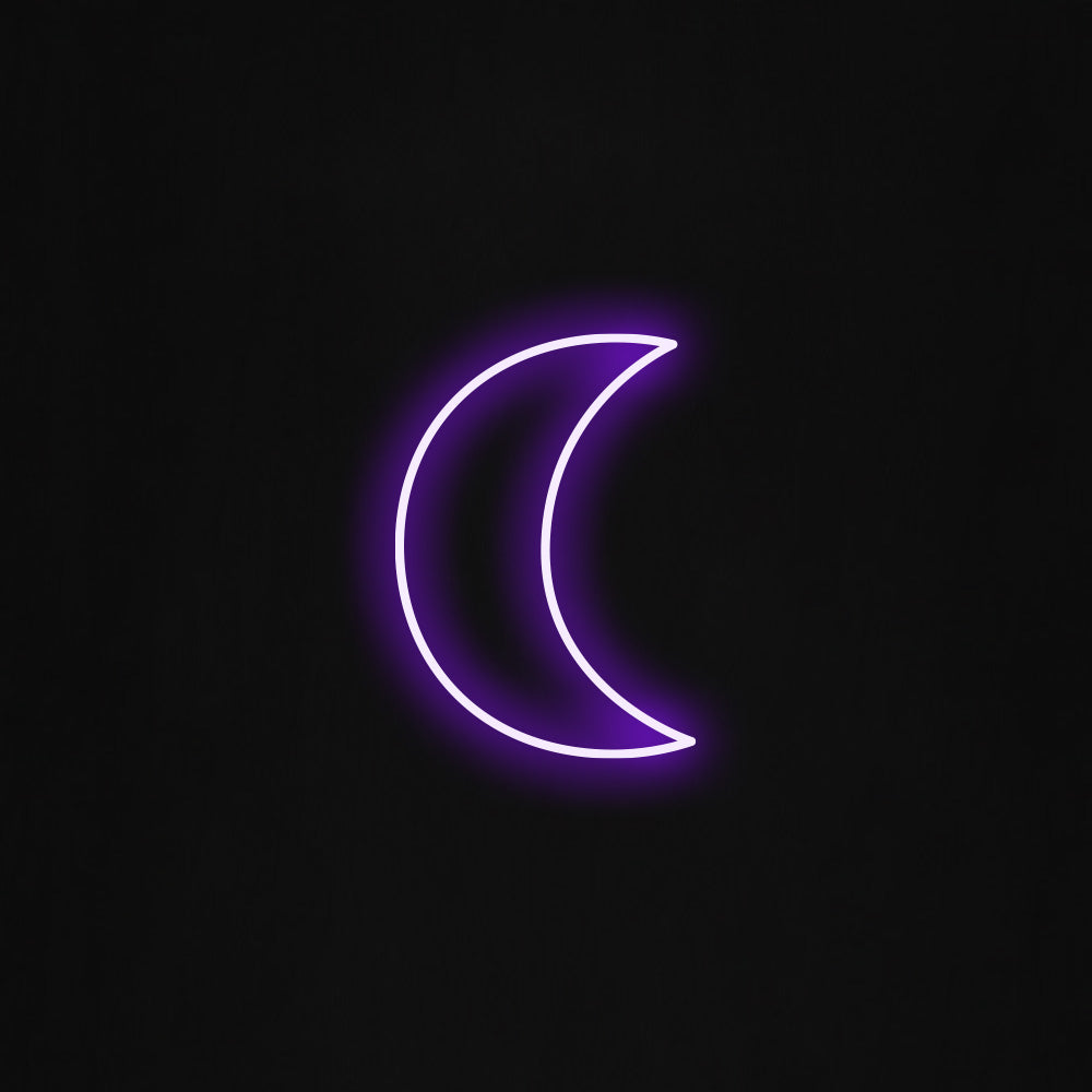 moon LED Neon Sign