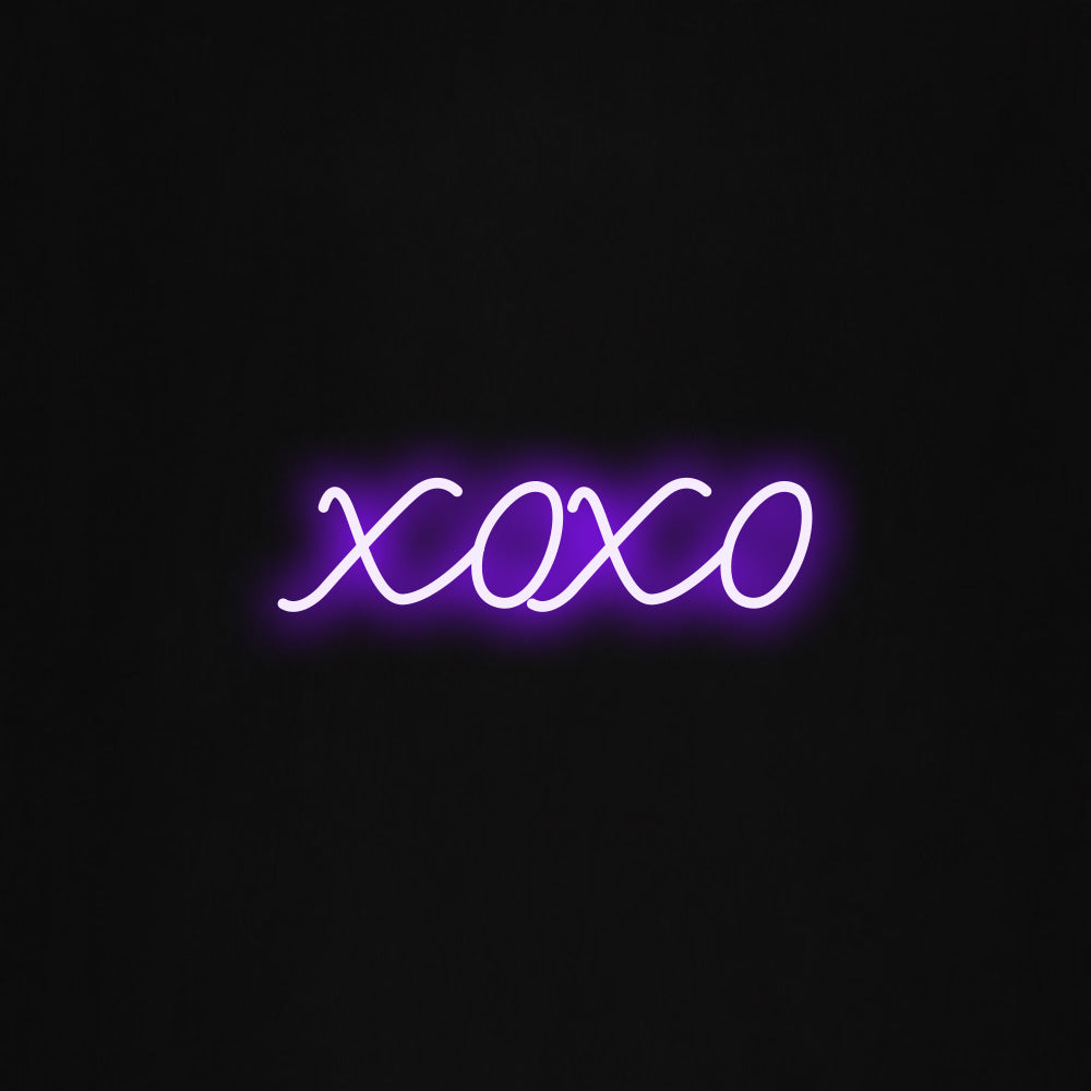 xoxo LED Neon Sign