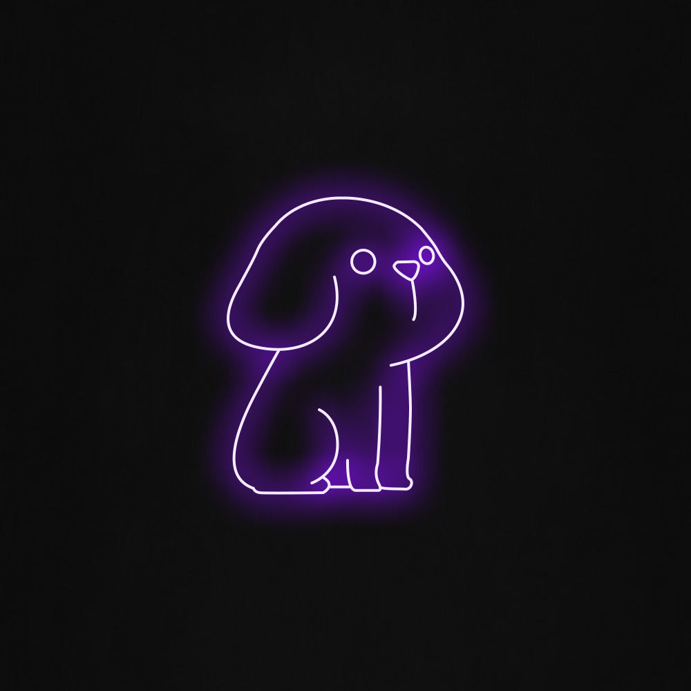 Dog LED Neon Sign