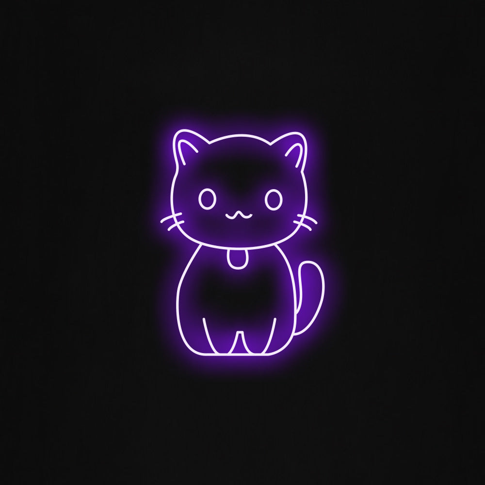Cat LED Neon Sign