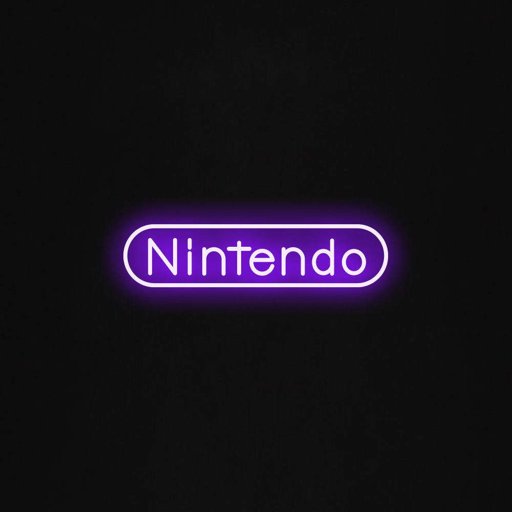 nintendo LED Neon Sign