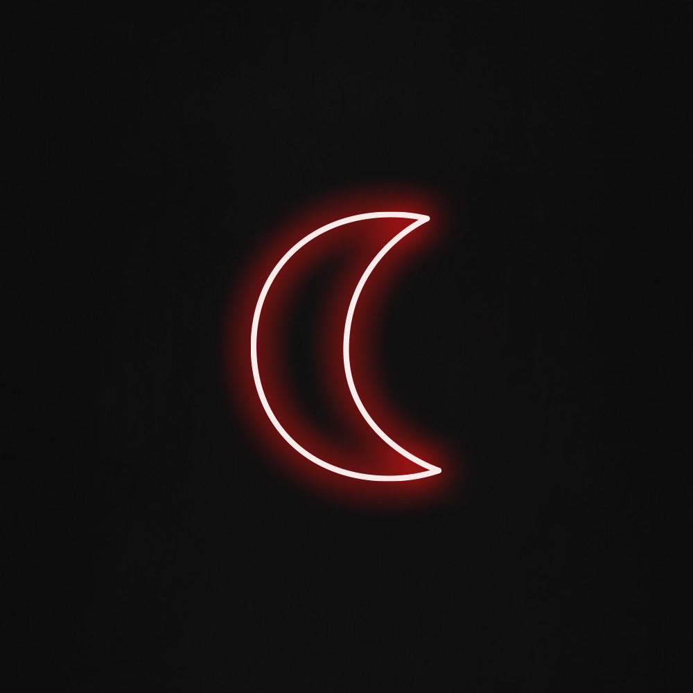 moon LED Neon Sign