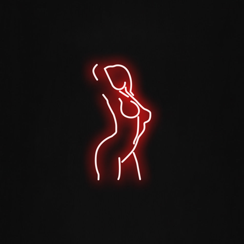 Female pose LED Neon Sign