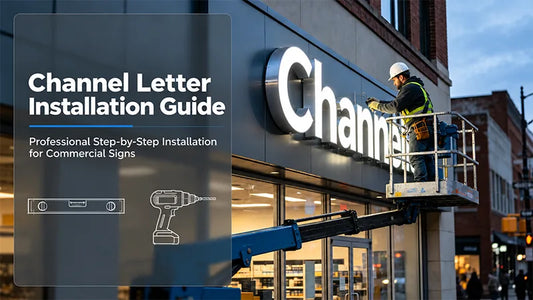 Channel Letter Installation Guide