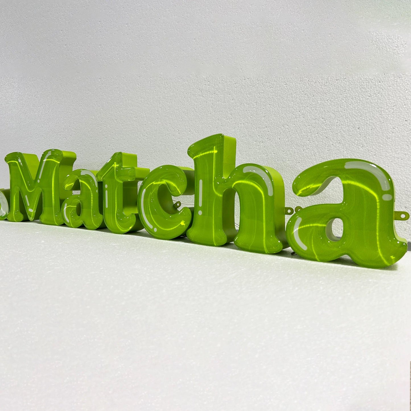 Custom 3D Jelly FaceLit letter sign —  Ideal for Coffee Shops, Restaurants, Beauty Salons, Corporate Businesses, and More