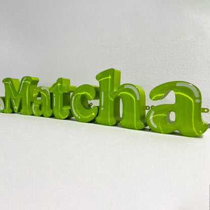 Custom 3D Jelly FaceLit letter sign —  Ideal for Coffee Shops, Restaurants, Beauty Salons, Corporate Businesses, and More
