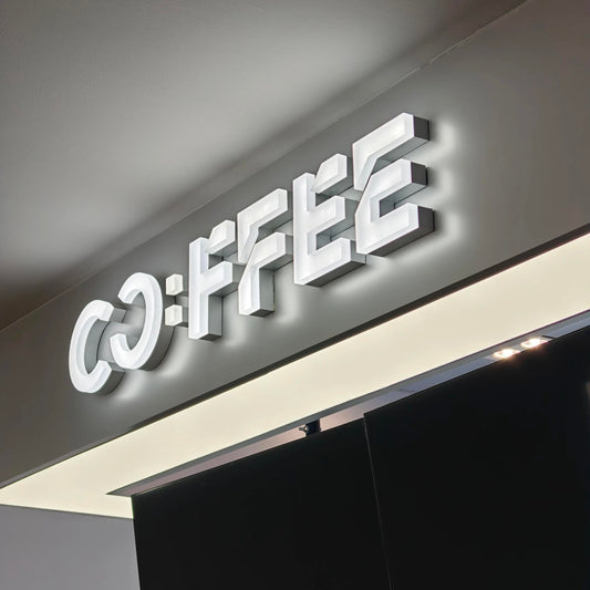 Custom 3D Frosted FaceLit letter sign — Storefront Advertising & Signage Production