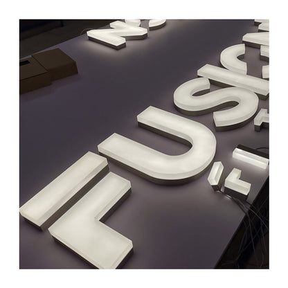 Custom 3D Frosted FaceLit letter sign — Storefront Advertising & Signage Production