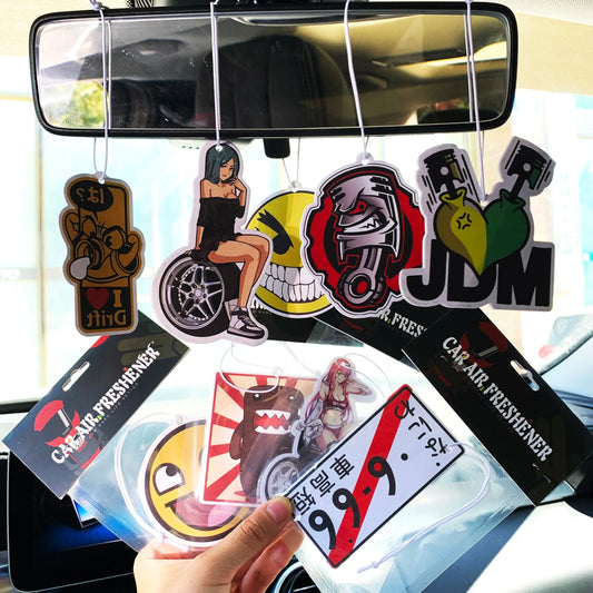 Wholesale custom design paper car air freshener Different smells custom air freshener car with logo (MOQ50)