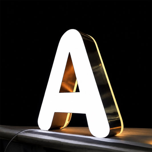 Trimless Face & Backlit Channel Letter Signs are ideal signage solutions for ,shopping malls, restaurants, cafés, salons, hotels, offices,  barsand high-end commercial buildings.
