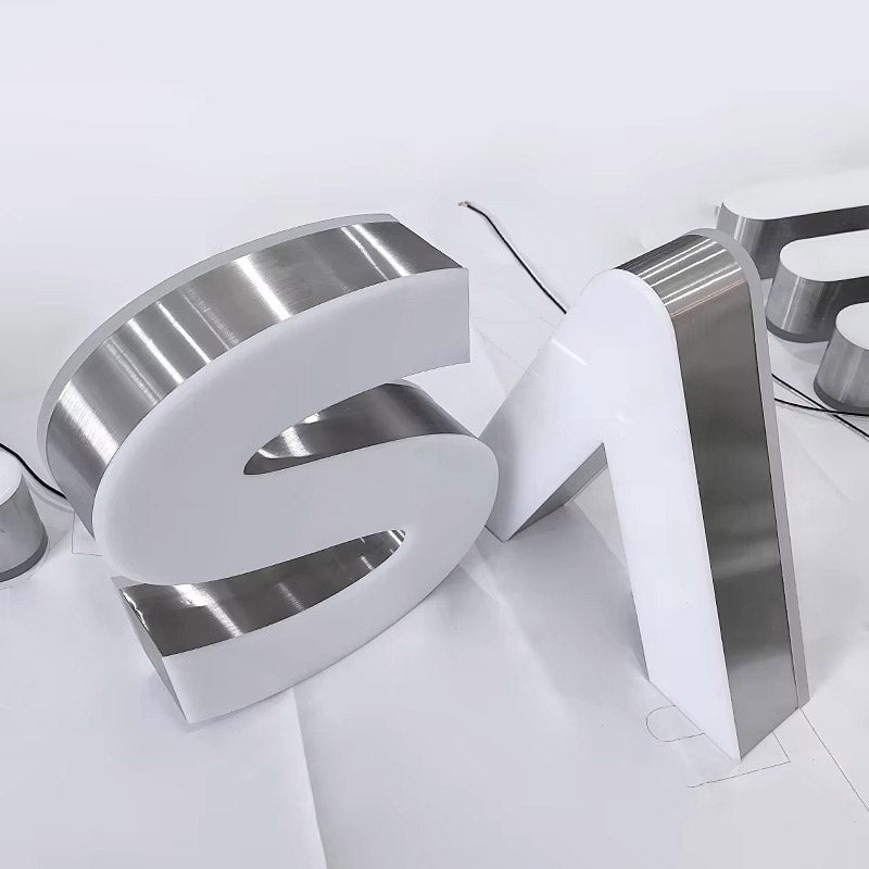 Trimless Face & Backlit Channel Letter Signs are ideal signage solutions for ,shopping malls, restaurants, cafés, salons, hotels, offices,  barsand high-end commercial buildings.