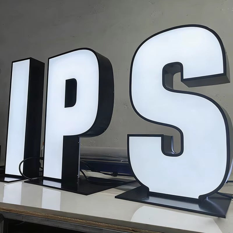 Face & Backlit Channel Letter Sign with Stainless Steel Trim is ideal for storefronts, retail shops, restaurants, cafés, salons, boutiques, hotels, offices,  showrooms, gyms,and commercial buildings.