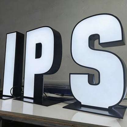 Face & Backlit Channel Letter Sign with Stainless Steel Trim is ideal for storefronts, retail shops, restaurants, cafés, salons, boutiques, hotels, offices,  showrooms, gyms,and commercial buildings.