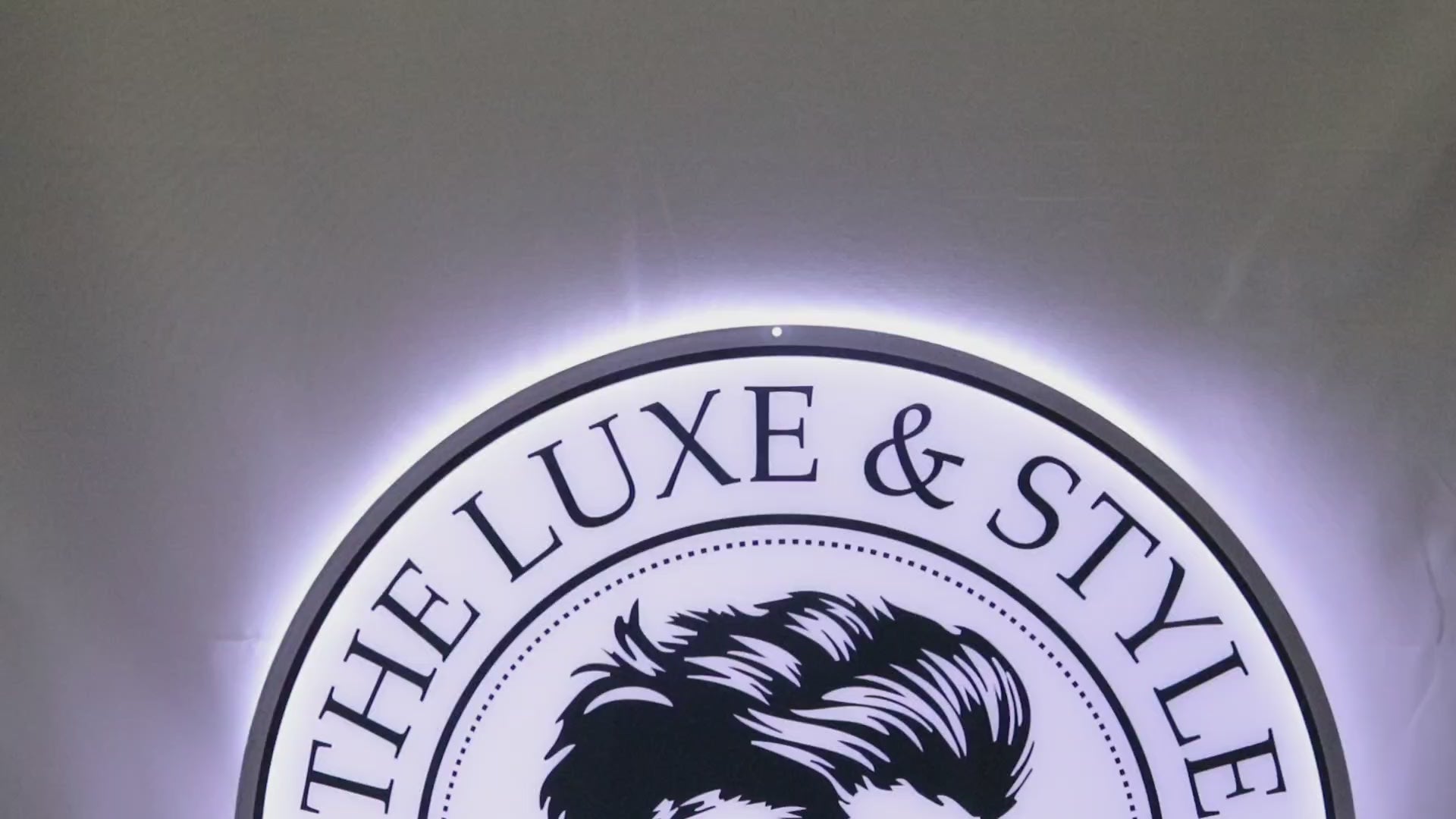 Load video: Slim LED Light Box Sign Video