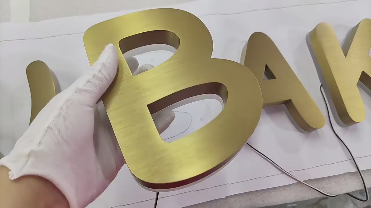 Load video: Frosted FaceLit Channel Letters video