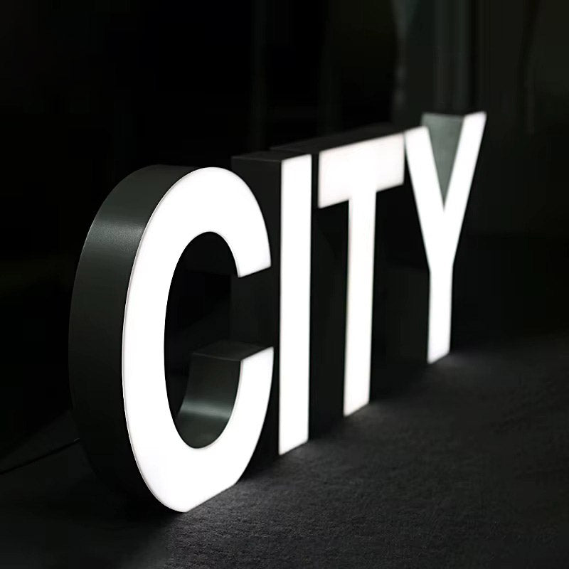 Trimless Face Lit Channel Letters are ideal for modern storefronts, retail shops, restaurants, cafés, salons, boutiques, hotels, offices, shopping centers, showrooms, gyms, clinics.