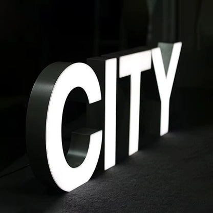Trimless Face Lit Channel Letters are ideal for modern storefronts, retail shops, restaurants, cafés, salons, boutiques, hotels, offices, shopping centers, showrooms, gyms, clinics.