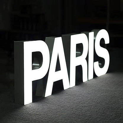 Trimless Face Lit Channel Letters are ideal for modern storefronts, retail shops, restaurants, cafés, salons, boutiques, hotels, offices, shopping centers, showrooms, gyms, clinics.