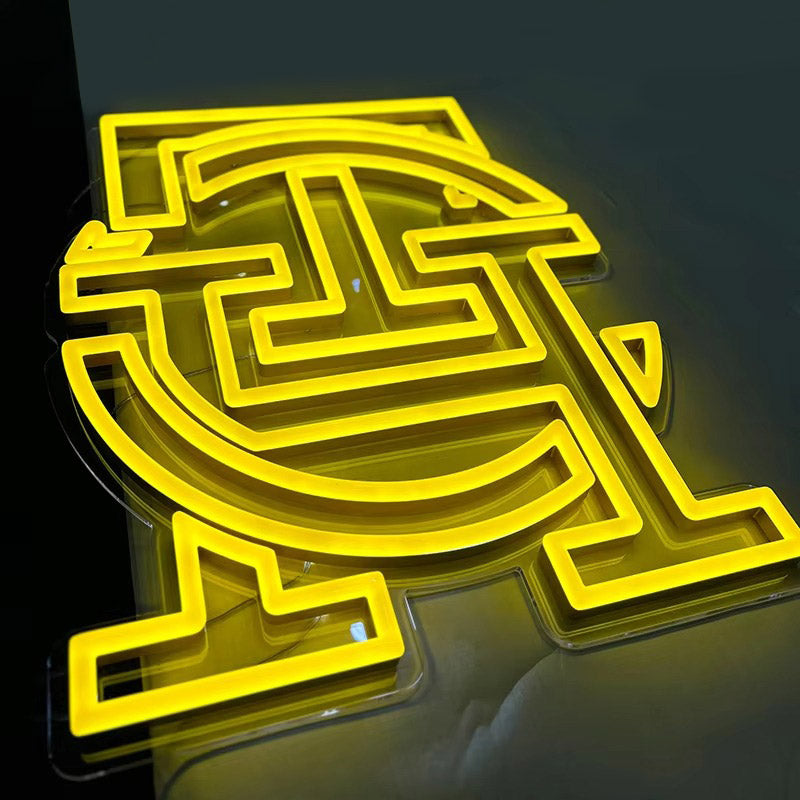 Custom Faux Acrylic Neon Channel Letters with Stainless Steel Backing – LED Storefront Sign for Shops, Restaurants & Salons