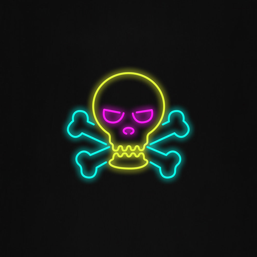 skull LED Neon Sign