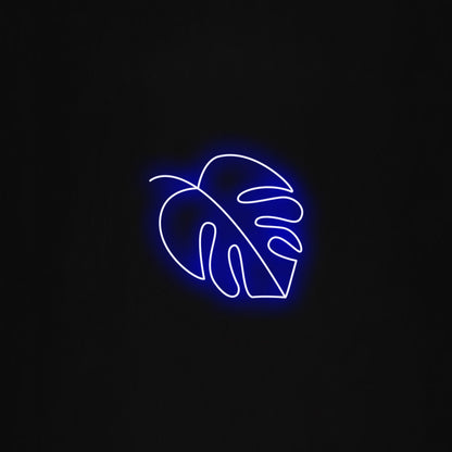 Monstera leaf LED Neon Sign