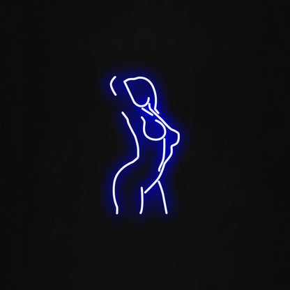 Female pose LED Neon Sign