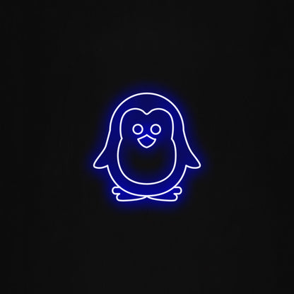 Penguin LED Neon Sign