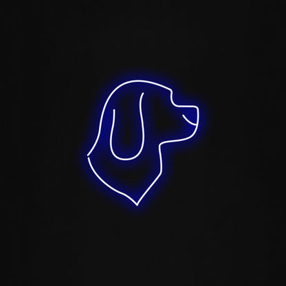 Dog 2 LED Neon Sign