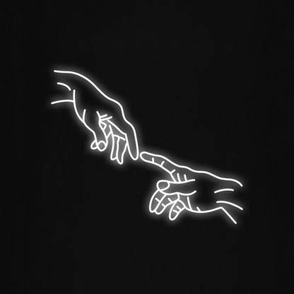 HAND OF GOD LED Neon Sign