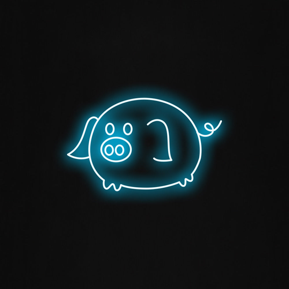 Pig LED Neon Sign