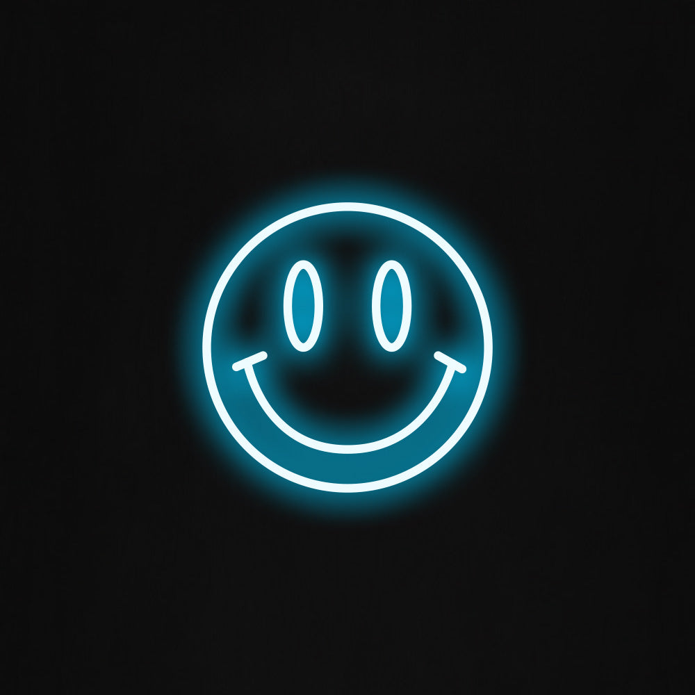Smiley LED Neon Sign