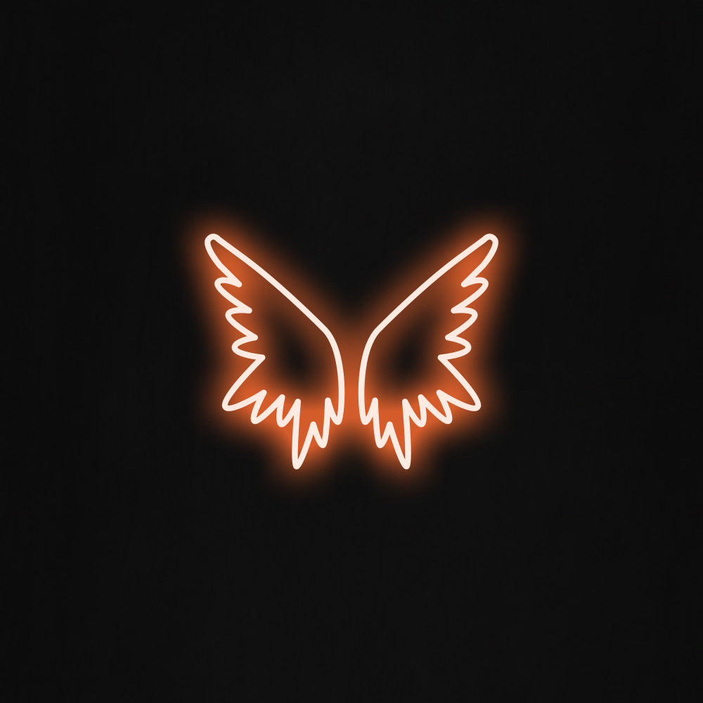 wings LED Neon Sign