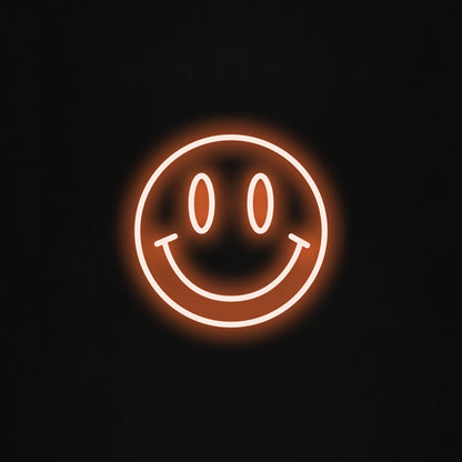 Smiley LED Neon Sign