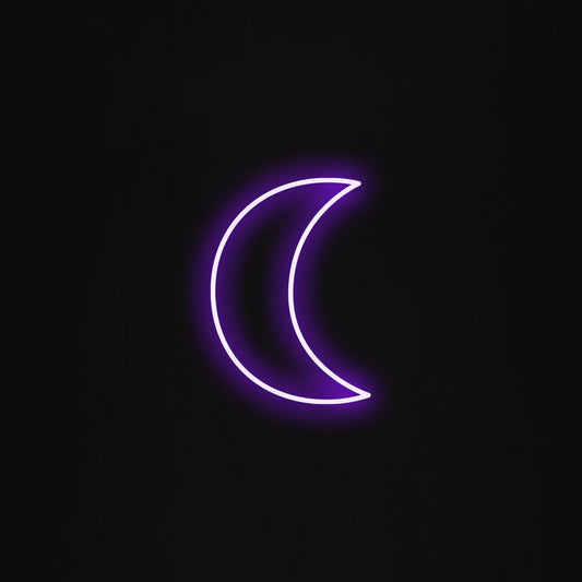 moon  LED Neon Sign
