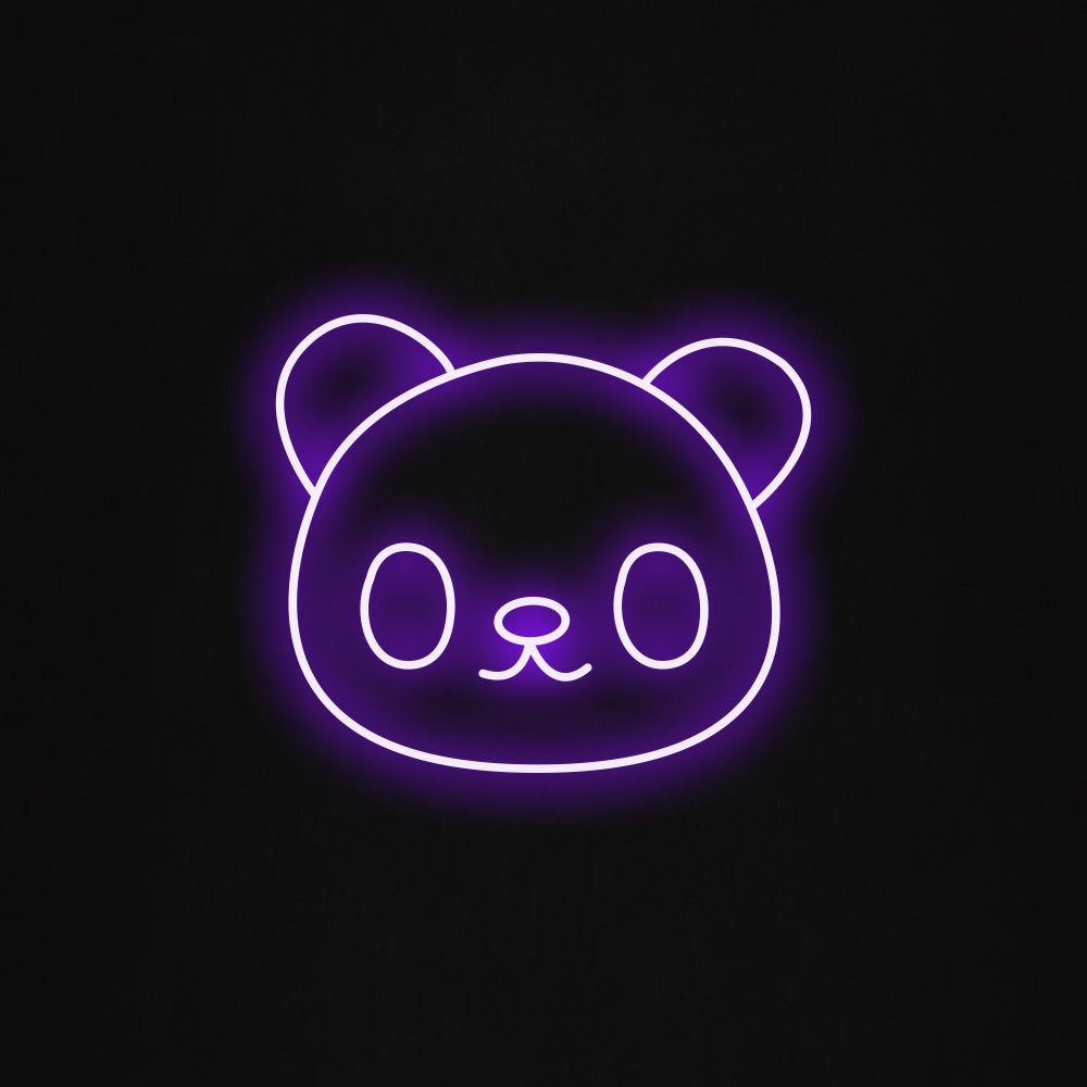 Panda LED Neon Sign