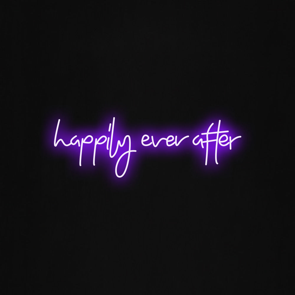 happily ever after LED Neon Sign