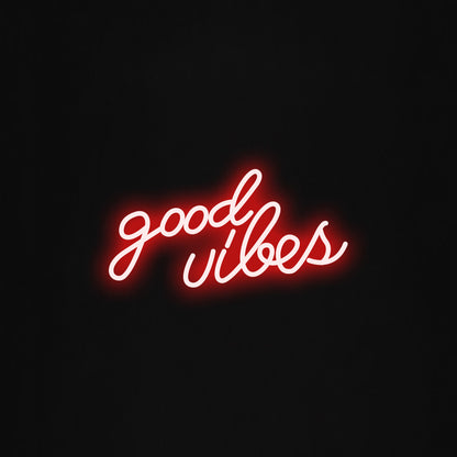 good vibes LED Neon Sign